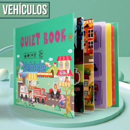 Libro para el desarrollo y aprendizaje con figuras - Kids Book™