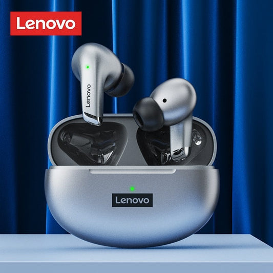 Audífonos Lenovo LP5 Bluetooth + Carcasa de carga + envío gratis