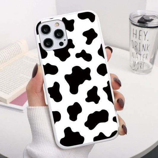 Carcasa iPhone Cow Print
