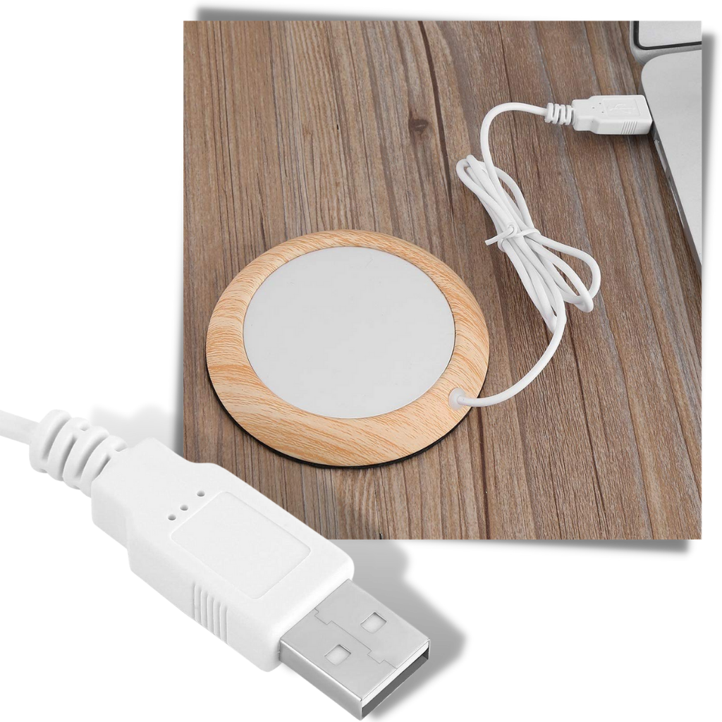 Calentador Tazas Mug Conexión USB. Cable Incluido